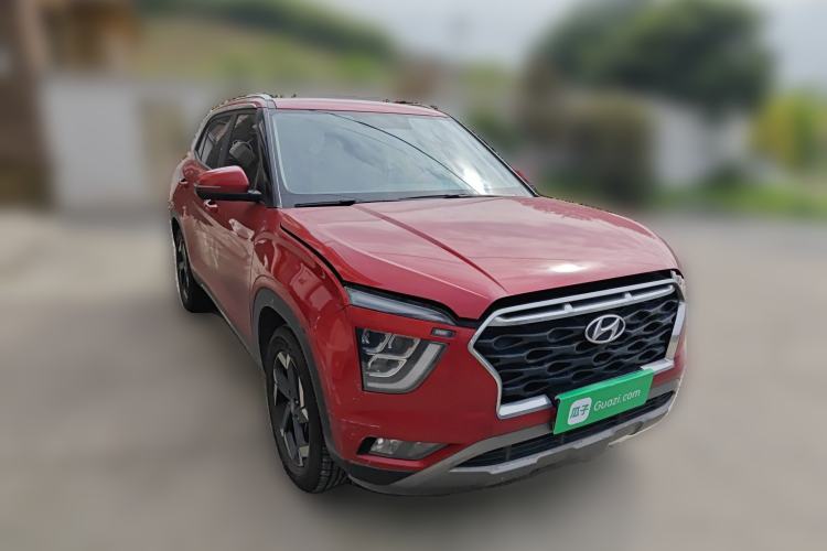 Used Hyundai ix25 2020 1.5L CVT DLX Prestige Version Front Right 45 Deg