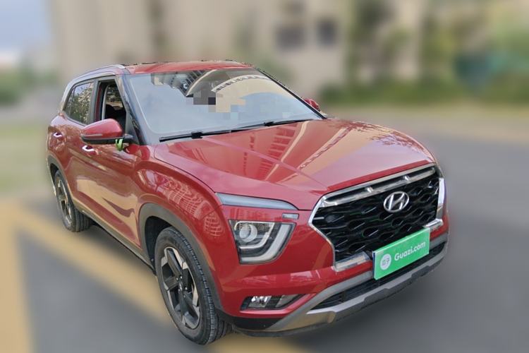 Used Hyundai ix25 2020 1.5L CVT GLS Smart Model Front Right 45 Deg