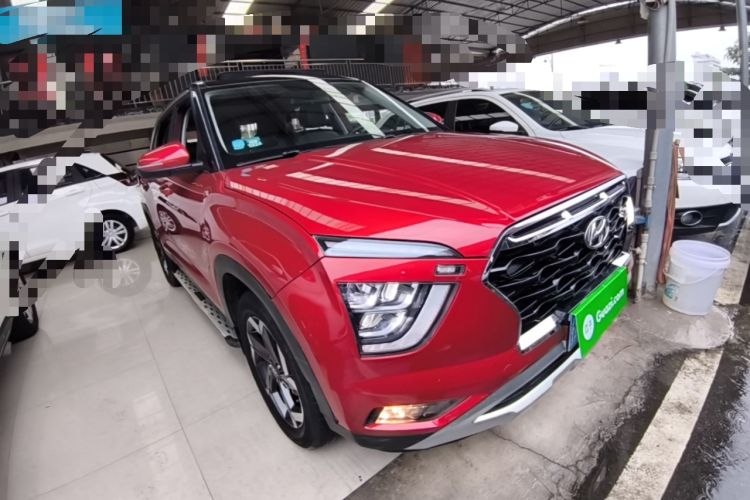 Used Hyundai ix25 2020 1.5L CVT DLX Prestige Version Front Right 45 Deg