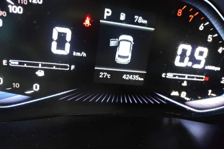 Used Hyundai ix25 2020 1.5L CVT TOP Flagship Edition Odometer Close Up