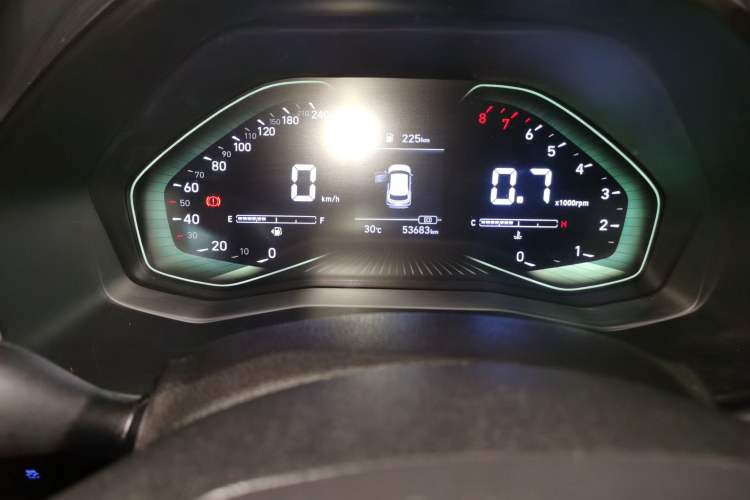 Used Hyundai ix25 2020 1.5L CVT GLS Smart Model Odometer Close Up