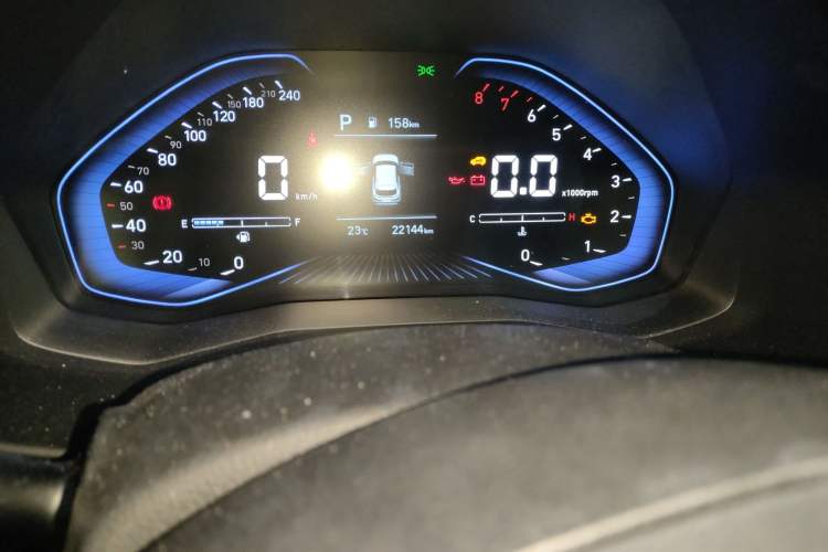 Used Hyundai ix25 2020 1.5L CVT GLS Smart Model Odometer Close Up