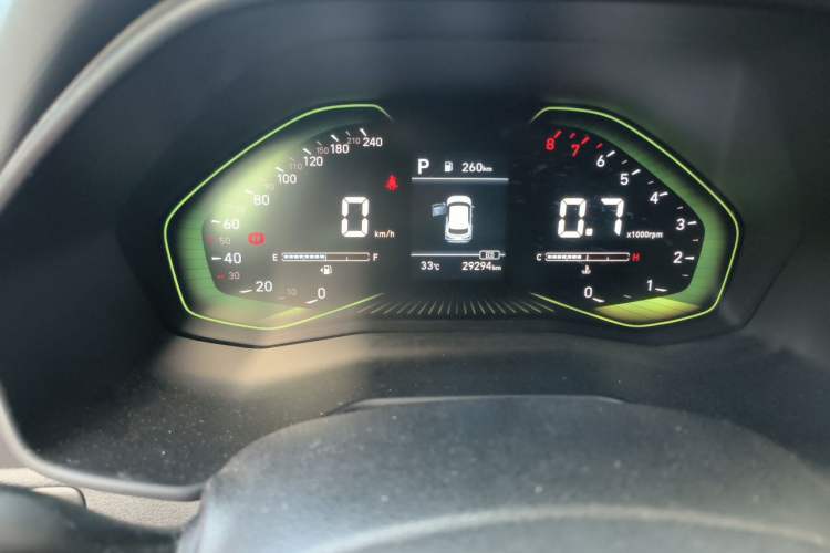 Used Hyundai ix25 2020 1.5L CVT GLS Smart Model Odometer Close Up