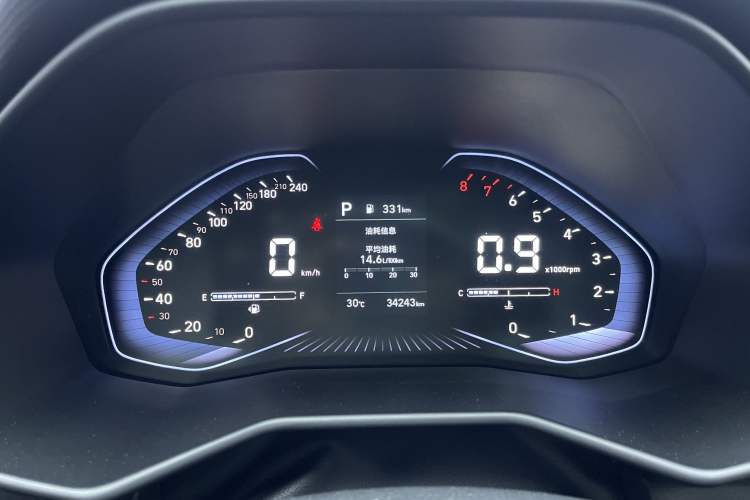 Used Hyundai ix25 2020 1.5L CVT GLS Smart Model Odometer Close Up