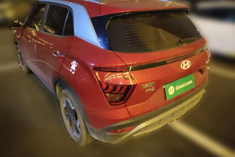 Used Hyundai ix25 2020 1.5L CVT GLS Smart Model Rear Left 45 Deg