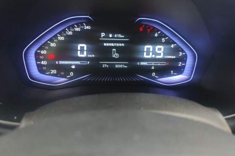 Used Hyundai ix25 2020 1.5L CVT TOP Flagship Edition Odometer Close Up