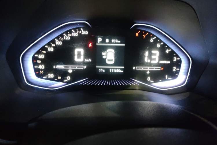 Used Hyundai ix25 2020 1.5L CVT GLS Smart Model Odometer Close Up