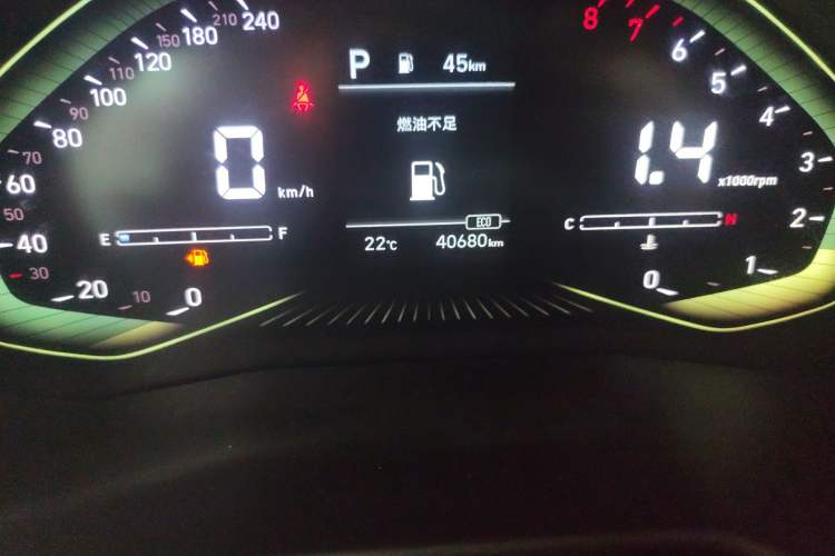 Used Hyundai ix25 2020 1.5L CVT DLX Prestige Version Odometer Close Up
