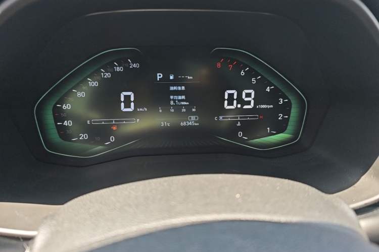 Used Hyundai ix25 2020 1.5L CVT DLX Prestige Version Odometer Close Up