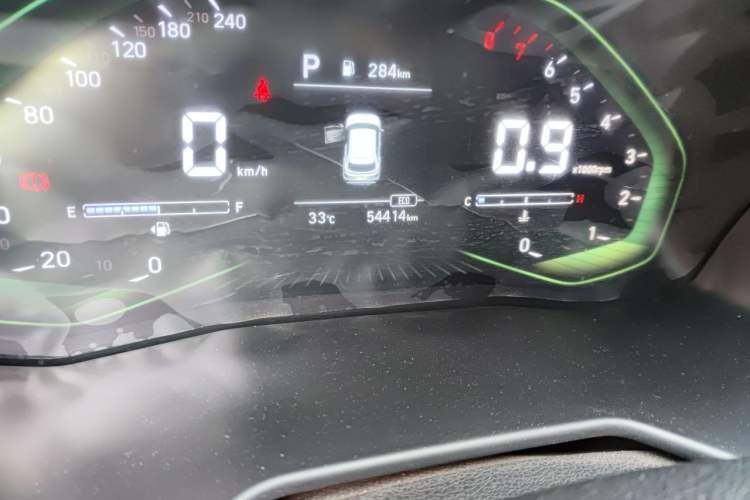 Used Hyundai ix25 2020 1.5L CVT GLS Smart Model Odometer Close Up