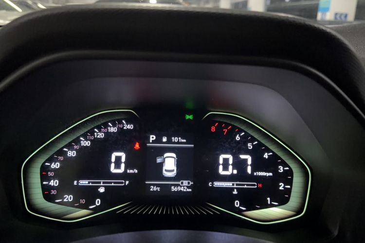 Used Hyundai ix25 2020 1.5L CVT GLS Smart Model Odometer Close Up