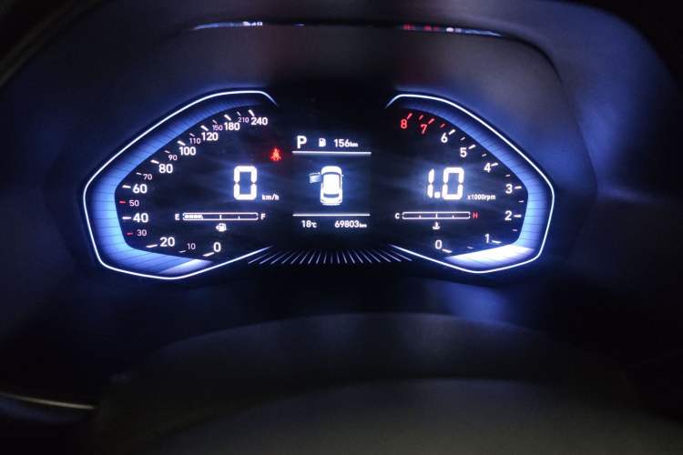 Used Hyundai ix25 2020 1.5L CVT GLS Smart Model Odometer Close Up