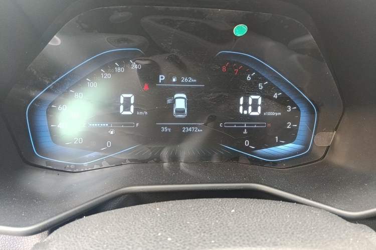 Used Hyundai ix25 2020 1.5L CVT DLX Prestige Version Odometer Close Up