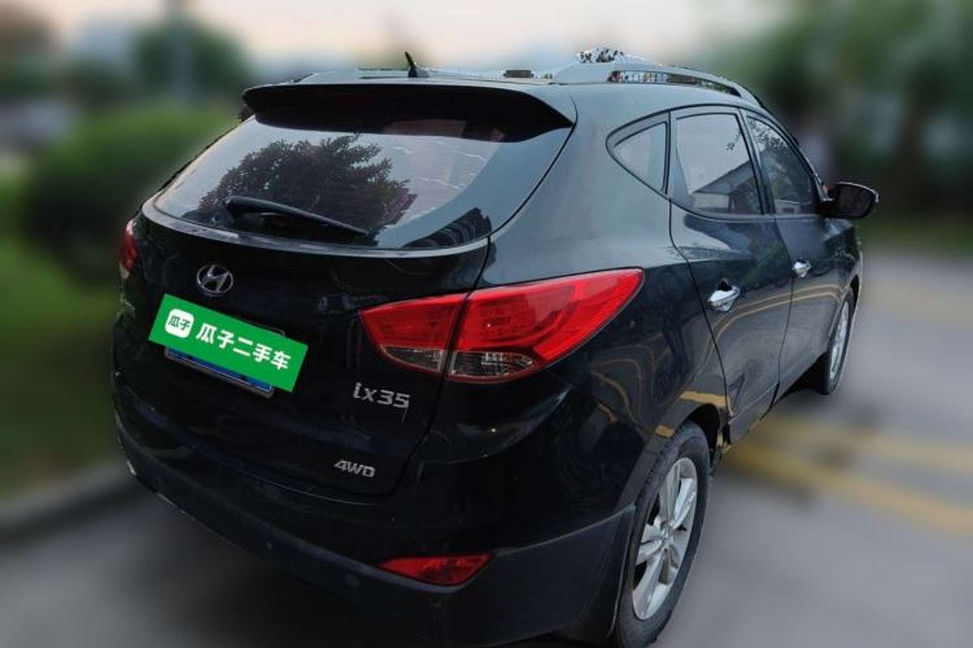 Used Hyundai ix35 2010 2.0L Automatic 4x4 Premium GLS Trim Rear Right 45 Deg