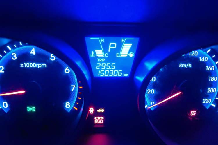 Used Hyundai ix35 2010 2.0L Automatic Two-Wheel Drive Elite Edition GLS Odometer Close Up