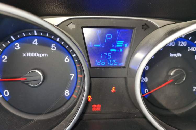 Used Hyundai ix35 2010 2.0L Automatic Two-Wheel Drive Elite Edition GLS Odometer Close Up