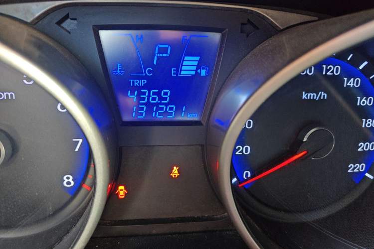 Used Hyundai ix35 2010 2.0L Automatic Two-Wheel Drive Elite Edition GLS Odometer Close Up