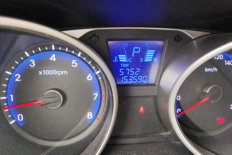 Used Hyundai ix35 2010 2.0L Automatic Two-Wheel Drive Elite Edition GLS Odometer Close Up