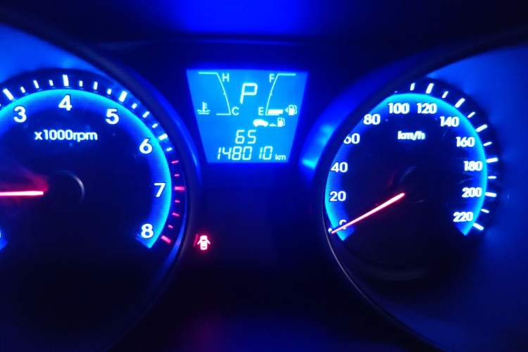 Used Hyundai ix35 2010 2.0L Automatic Two-Wheel Drive Elite Edition GLS Odometer Close Up