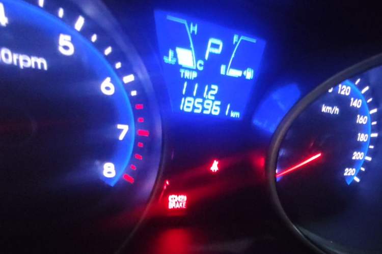 Used Hyundai ix35 2010 2.0L Automatic Two-Wheel Drive Elite Edition GLS Odometer Close Up