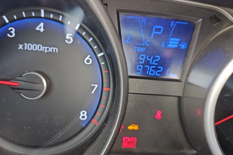 Used Hyundai ix35 2010 2.0L Automatic Two-Wheel Drive Elite Edition GLS Odometer Close Up