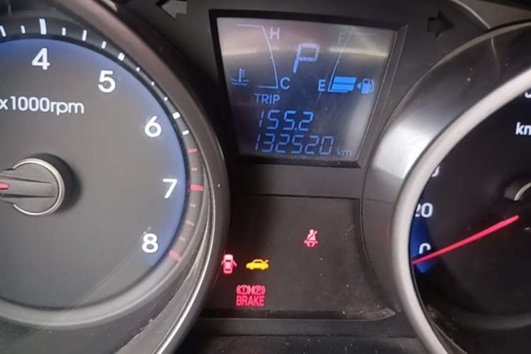 Used Hyundai ix35 2010 2.0L Automatic Two-Wheel Drive Elite Edition GLS Odometer Close Up