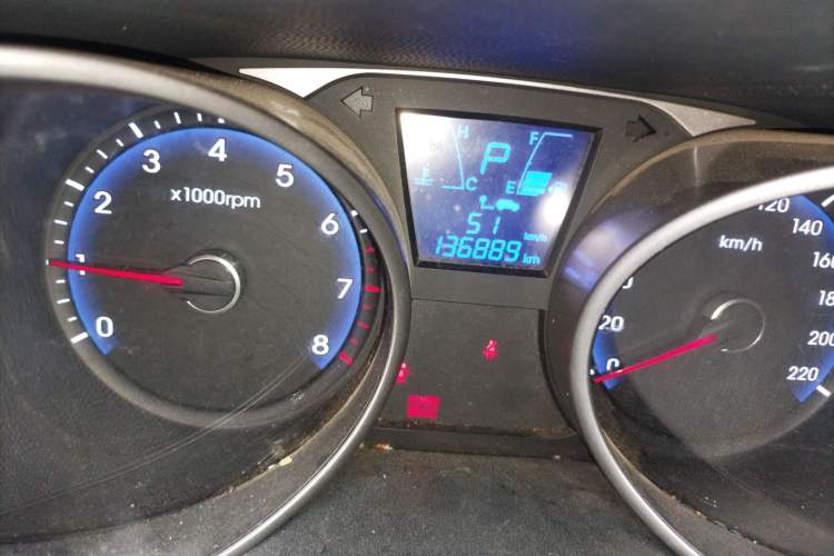 Used Hyundai ix35 2012 2.0L Automatic Two-Wheel Drive Elite Edition GLS Odometer Close Up