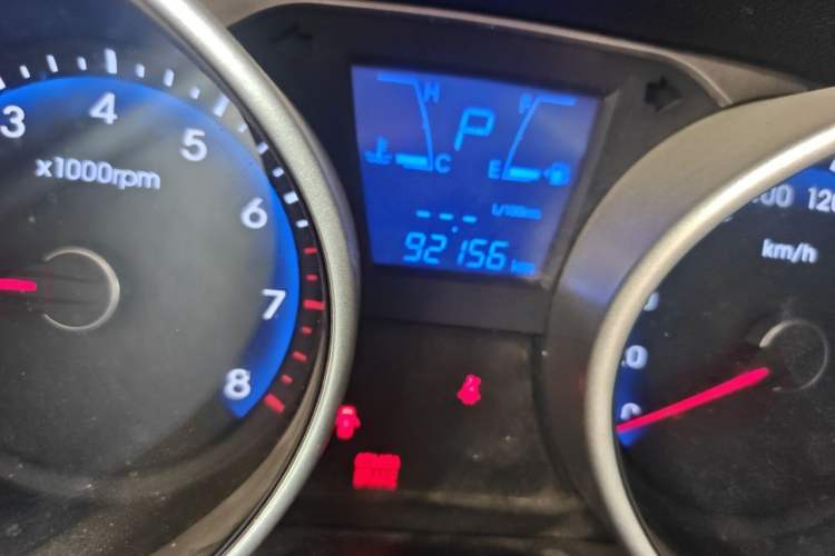 Used Hyundai ix35 2012 2.0L Automatic Two-Wheel Drive Elite Edition GLS Odometer Close Up