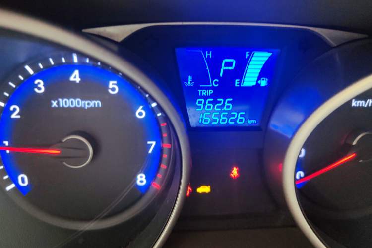 Used Hyundai ix35 2012 2.0L Automatic Two-Wheel Drive Elite Edition GLS Odometer Close Up
