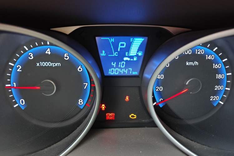 Used Hyundai ix35 2012 2.0L Automatic Two-Wheel Drive Elite Edition GLS Odometer Close Up