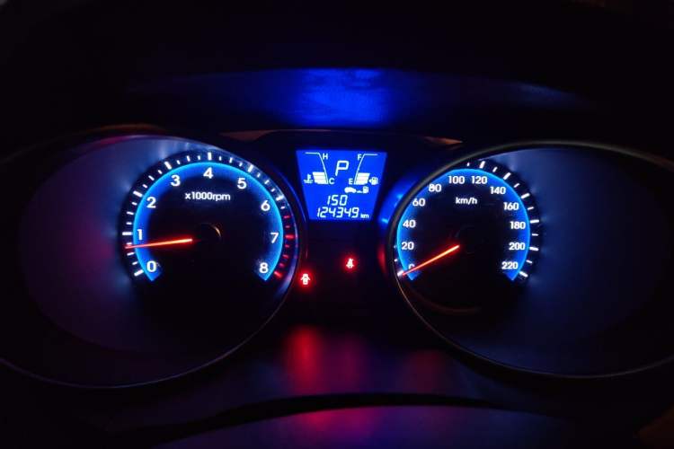 Used Hyundai ix35 2012 2.0L Automatic Two-Wheel Drive Elite Edition GLS Odometer Close Up