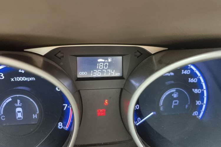 Used Hyundai ix35 2012 2.4L Automatic 4x4 Navigation Edition GLS Odometer Close Up