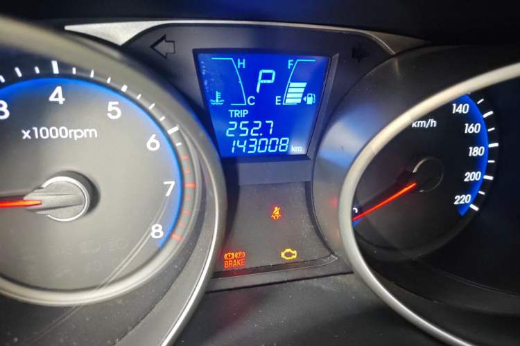 Used Hyundai ix35 2012 2.0L Automatic Two-Wheel Drive Elite Edition GLS Odometer Close Up
