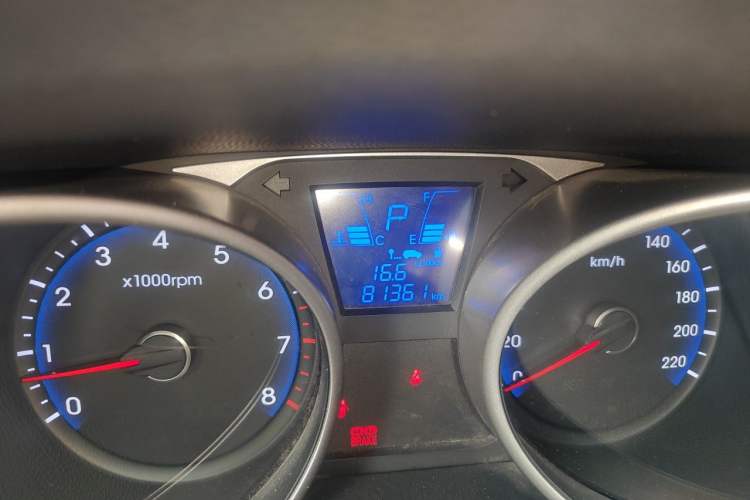 Used Hyundai ix35 2012 2.0L Automatic Two-Wheel Drive Elite Edition GLS Odometer Close Up