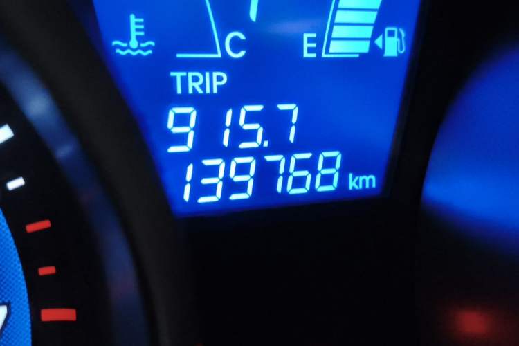 Used Hyundai ix35 2012 2.0L Automatic Two-Wheel Drive New Edition GL Odometer Close Up