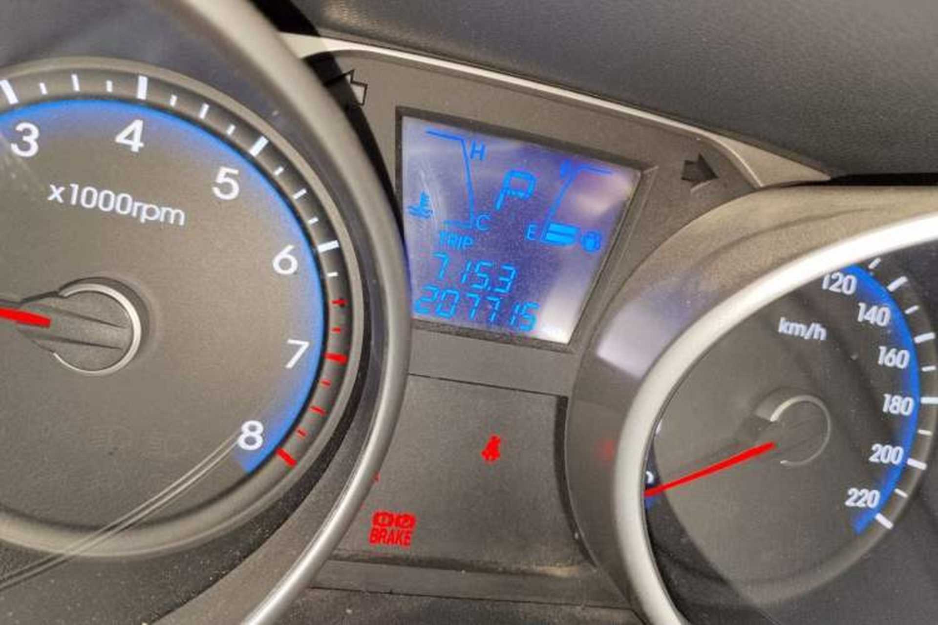 Used Hyundai ix35 2012 2.0L Automatic Two-Wheel Drive Elite Edition GLS Odometer Close Up
