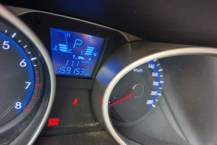 Used Hyundai ix35 2012 2.0L Automatic Two-Wheel Drive Elite Edition GLS Odometer Close Up