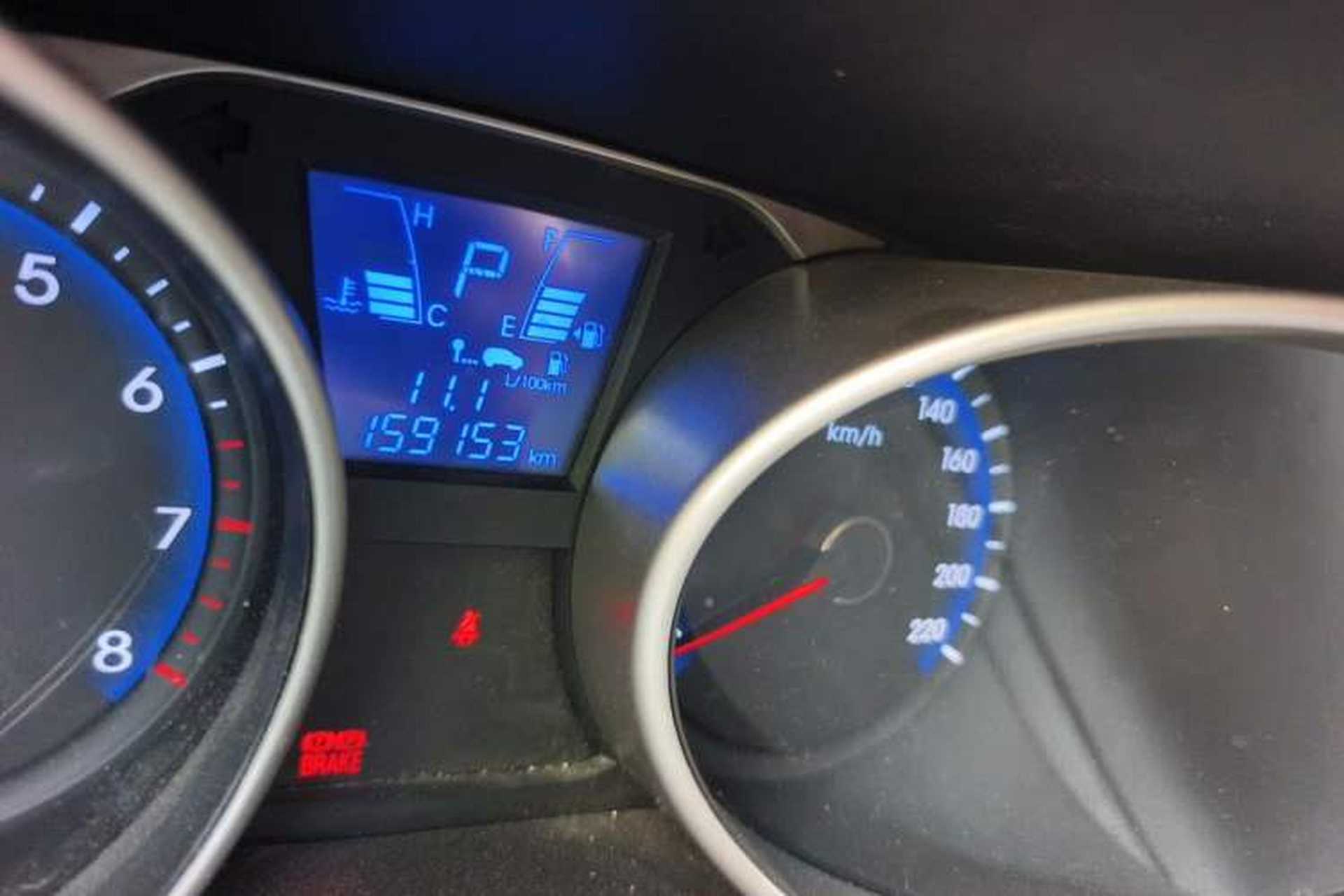 Used Hyundai ix35 2012 2.0L Automatic Two-Wheel Drive Elite Edition GLS Odometer Close Up