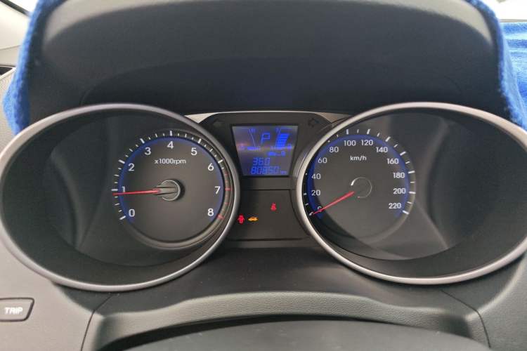 Used Hyundai ix35 2012 2.0L Automatic Two-Wheel Drive Elite Edition GLS Odometer Close Up