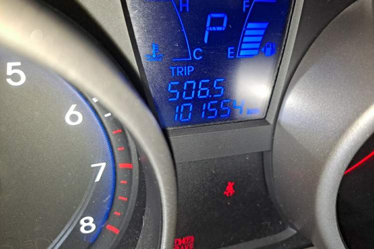 Used Hyundai ix35 2012 2.0L Automatic Two-Wheel Drive Elite Edition GLS Odometer Close Up