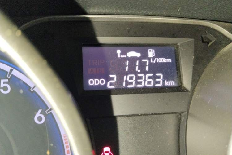 Used Hyundai ix35 2012 2.4L Automatic Two-Wheel Drive Prestige Edition GLS Odometer Close Up