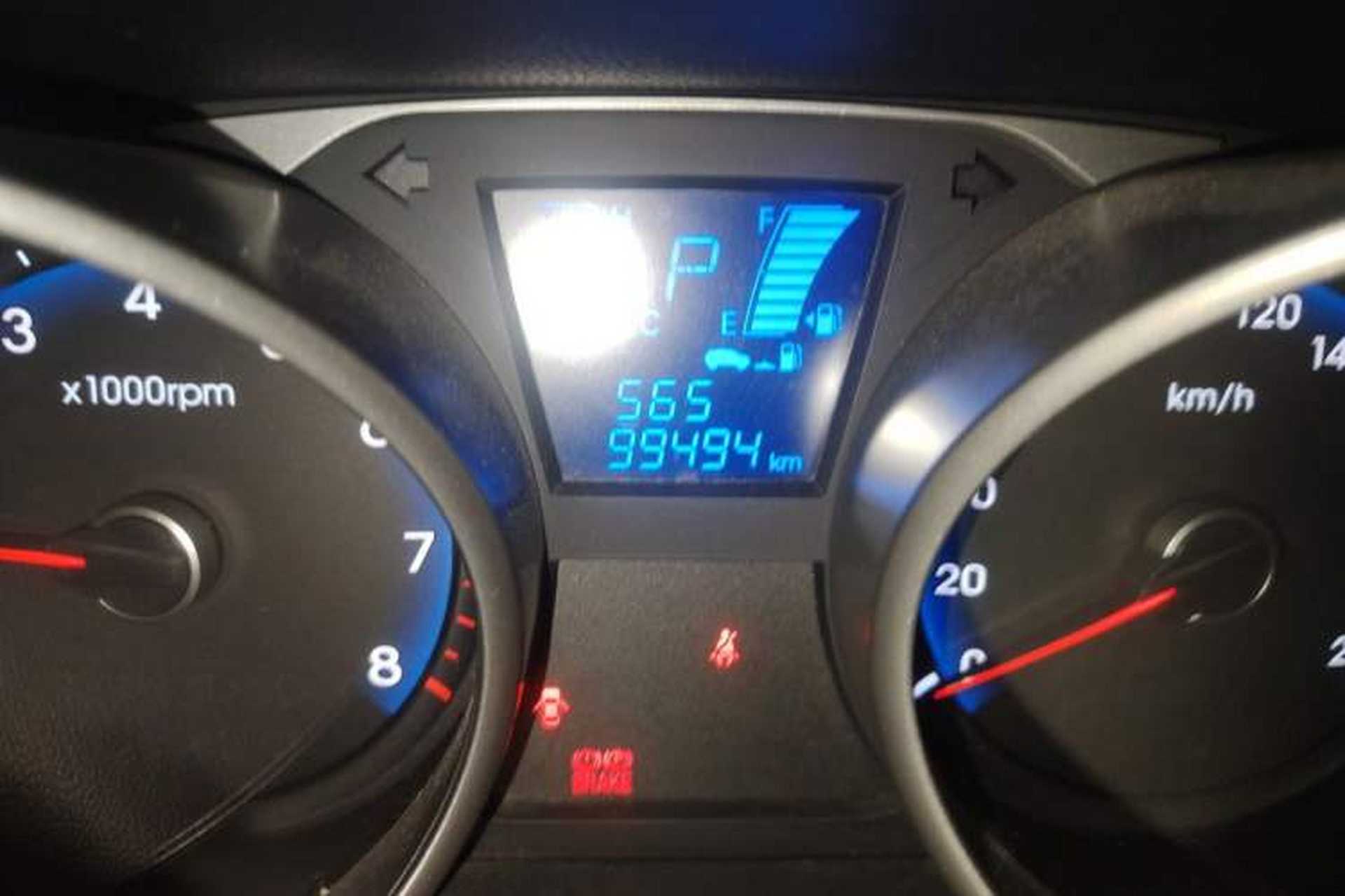 Used Hyundai ix35 2012 2.0L Automatic Two-Wheel Drive Elite Edition GLS Odometer Close Up