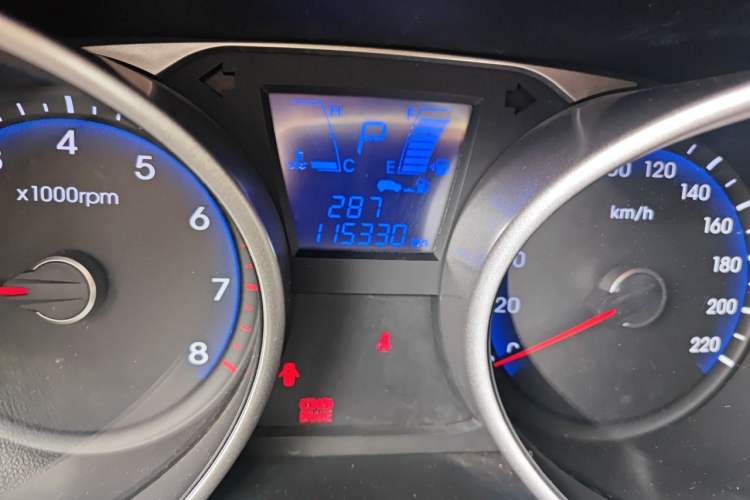 Used Hyundai ix35 2012 2.0L Automatic Two-Wheel Drive Elite Edition GLS Odometer Close Up