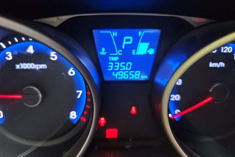 Used Hyundai ix35 2012 2.0L Automatic Two-Wheel Drive Elite Edition GLS Odometer Close Up
