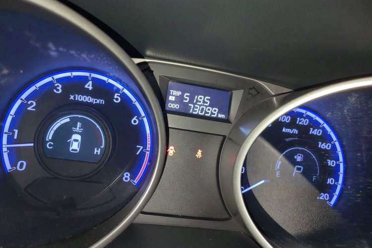 Used Hyundai ix35 2012 2.4L Automatic Two-Wheel Drive Prestige Edition GLS Odometer Close Up