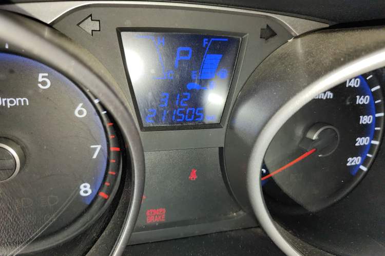 Used Hyundai ix35 2012 2.0L Automatic Two-Wheel Drive New Edition GL Odometer Close Up