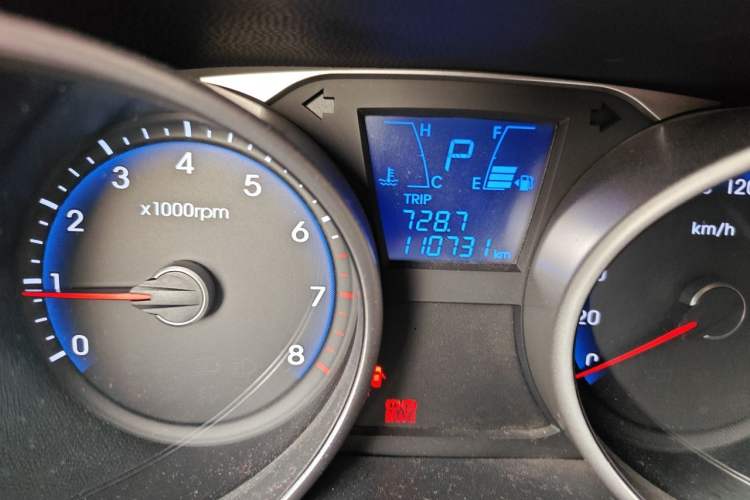 Used Hyundai ix35 2012 2.0L Automatic Two-Wheel Drive Elite Edition GLS Odometer Close Up