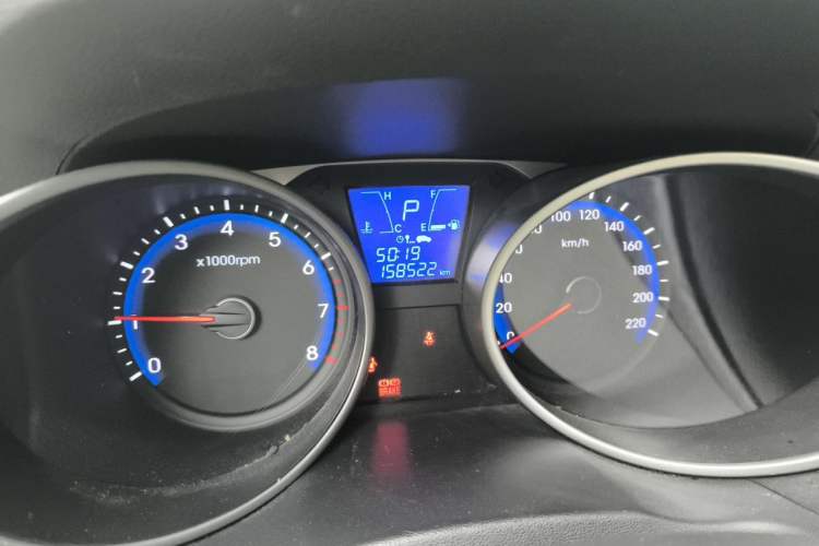 Used Hyundai ix35 2012 2.0L Automatic Two-Wheel Drive Elite Edition GLS Odometer Close Up
