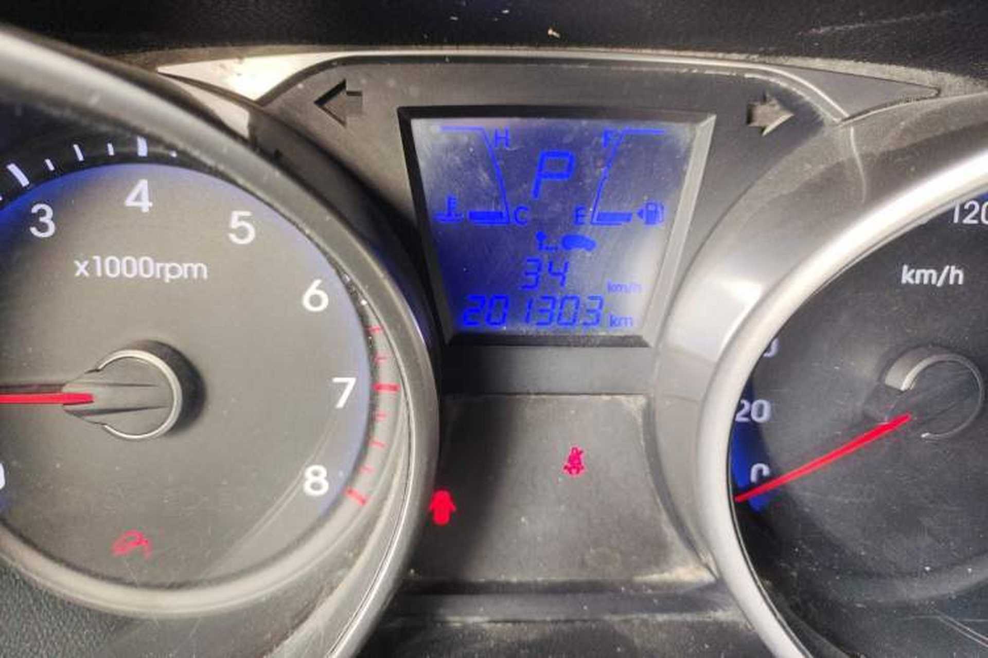 Used Hyundai ix35 2012 2.4L Automatic Two-Wheel Drive Prestige Edition GLS Odometer Close Up