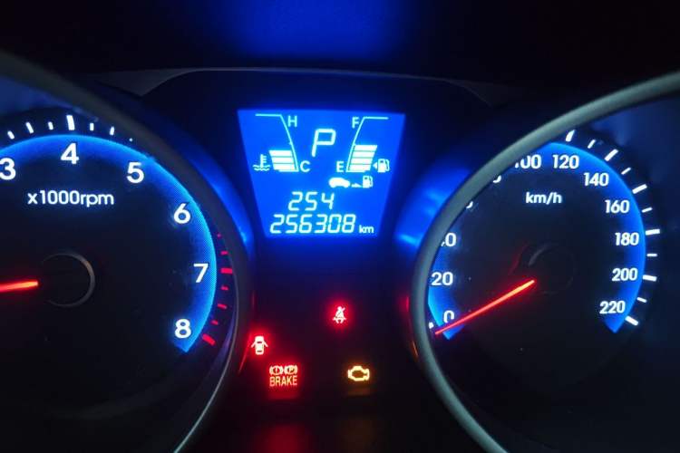 Used Hyundai ix35 2012 2.0L Automatic Two-Wheel Drive Elite Edition GLS Odometer Close Up